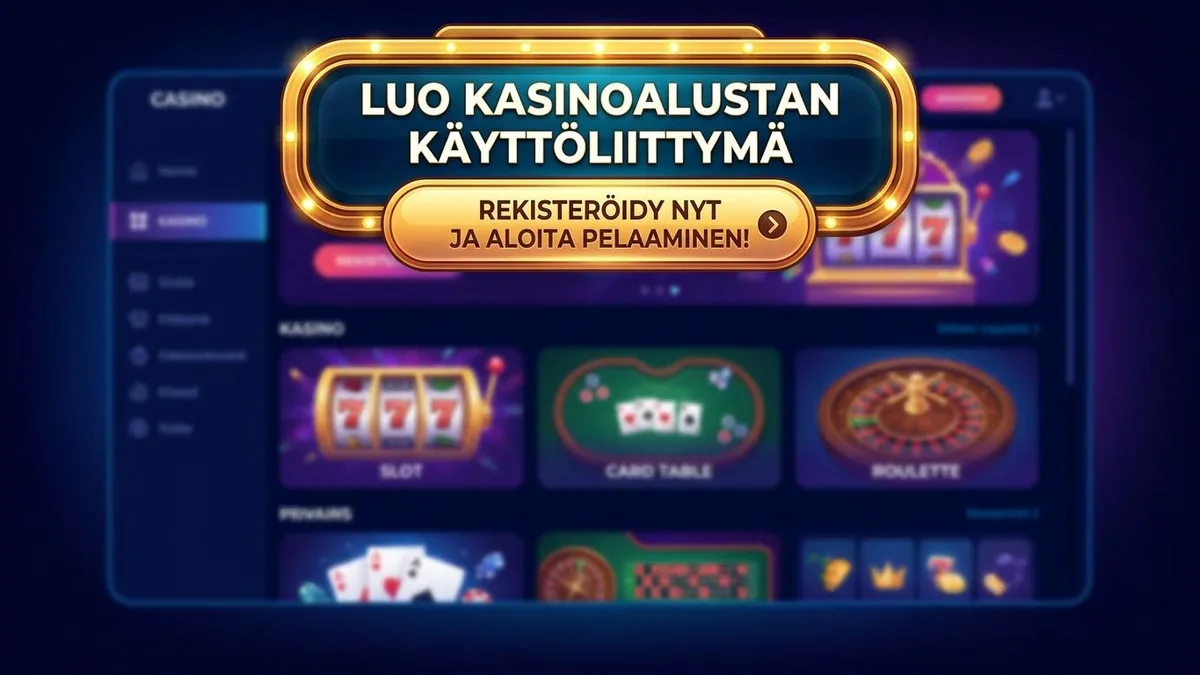 Rekisteröidy bonuksella